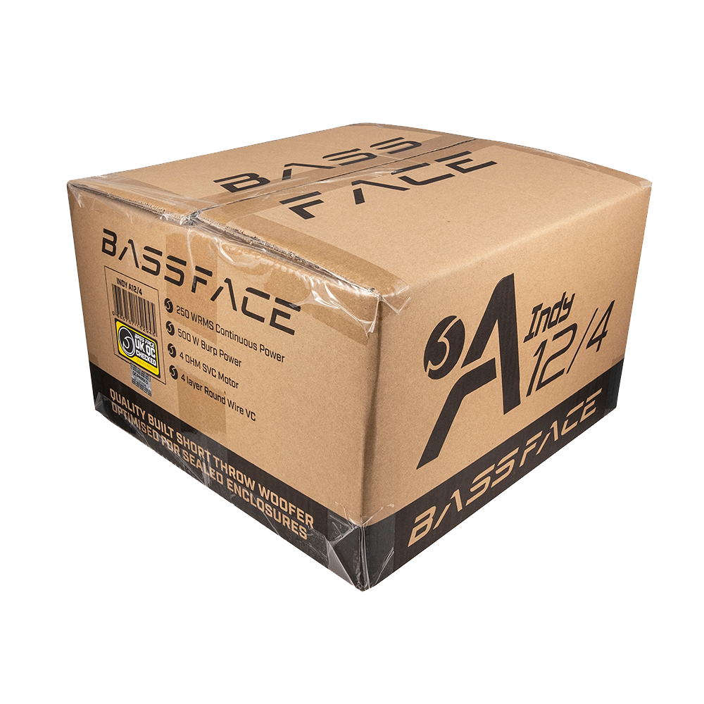 BASS FACE BOX 70 Litri Per Subwoofer 30 Cm In Cassa Reflex Sub Auto  Incassato BR12-70XII
